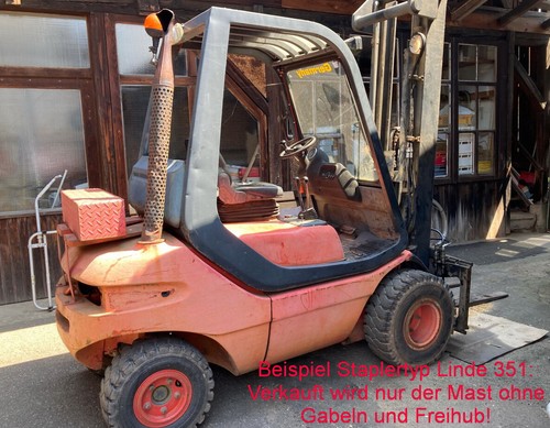 Hubgerüst linde stapler h20 - linde,