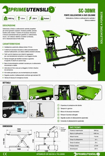Auto scherenhebebühne 3000kg - auto,